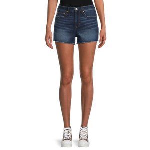 Juniors and Juniors Plus Mid Rise Denim Shorts, 3” Inseam, Sizes 1-21